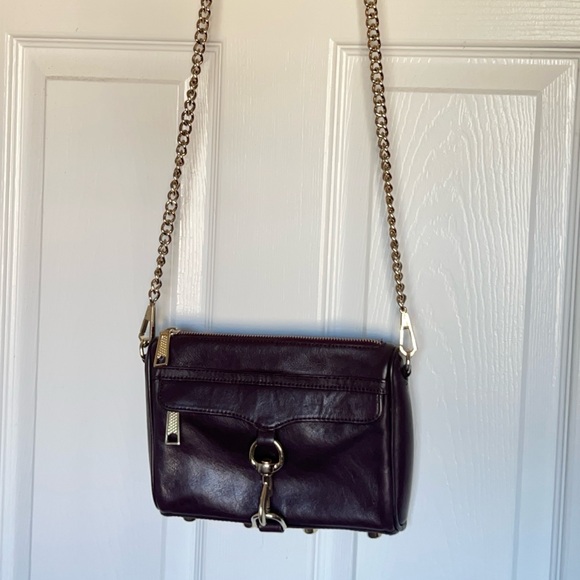 Rebecca Minkoff Mini M.A.C Purple Leather - Picture 3 of 5